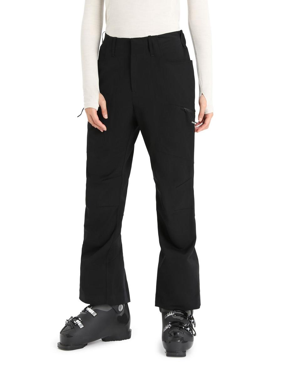 Pantalon Icebreaker Shell+™ Merino Femme Noir | FR 1513AHKP